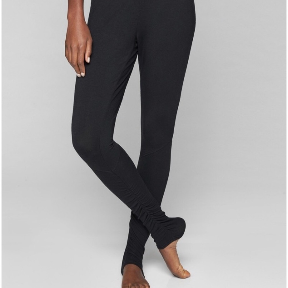 Athleta Restore Slim Ruched Leggings.